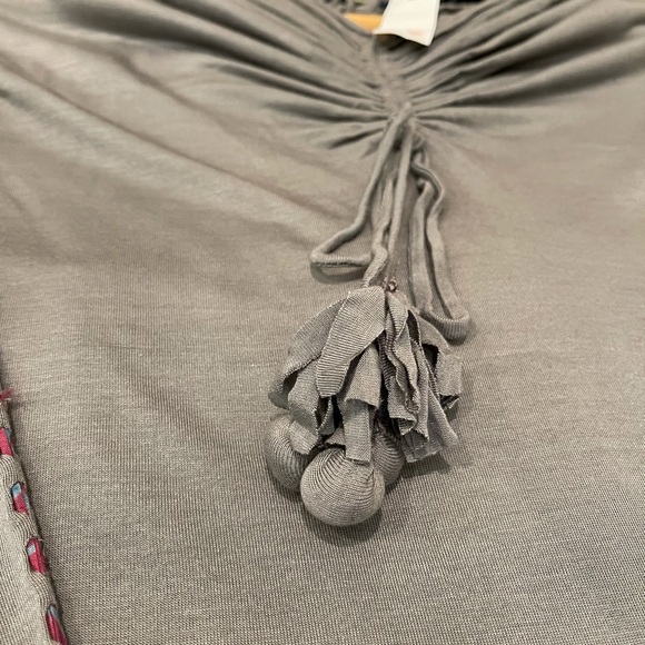 New Boho Grey quilted back long sleeve tunic - Picture 12 of 14